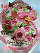 торт "Цветочная симфония" (3 кг)