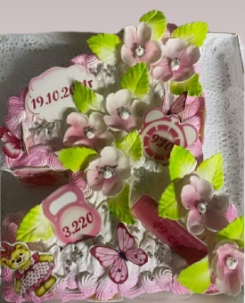 торт "Цветочная симфония" (2,5 кг)
